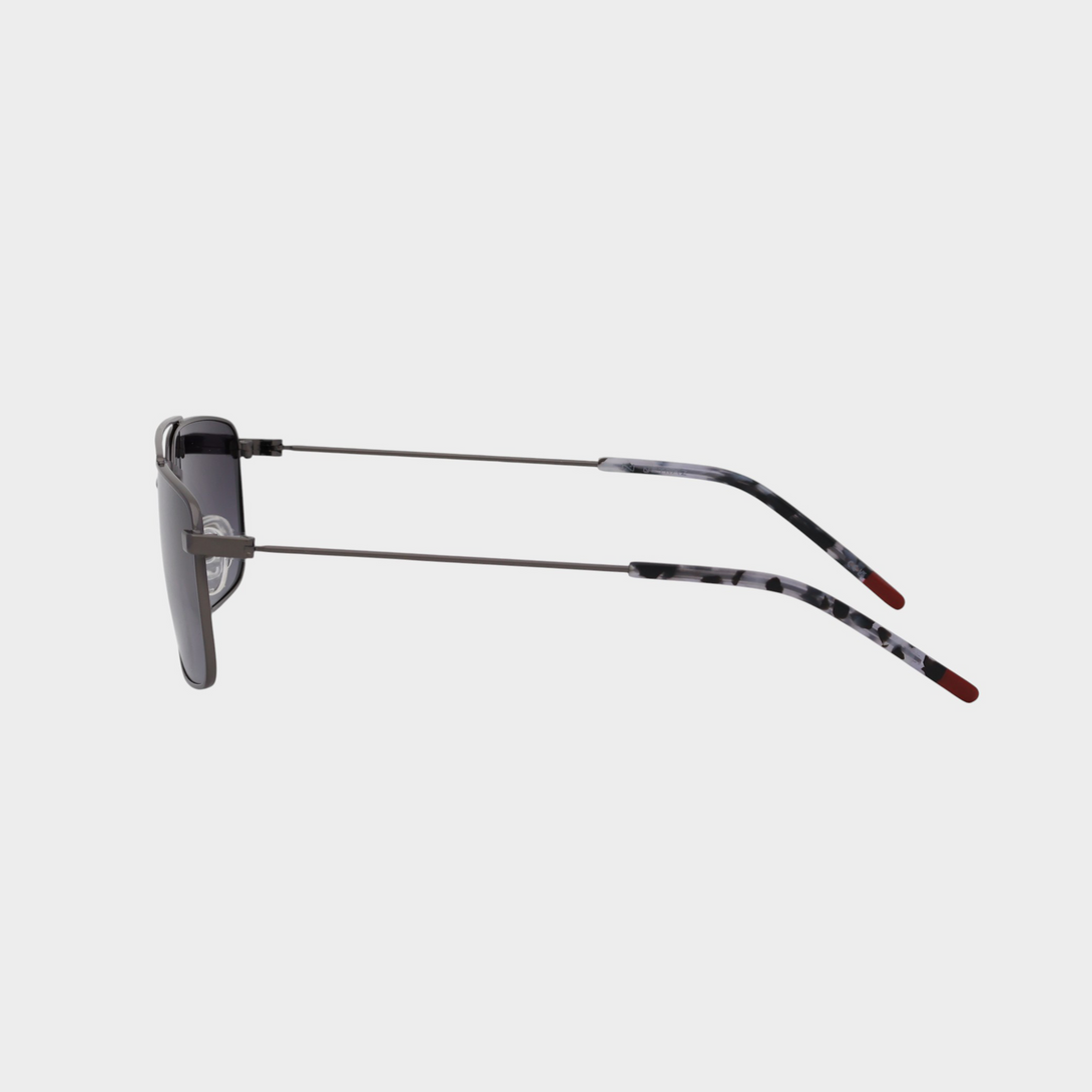 NETRAZ NZ3518 Midnight Gradient Rectangle Sunglasses With Grey Frame And Midnight Gradient Lens Side View
